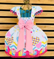 Vestido Junino Arraia Coração - Foto 2