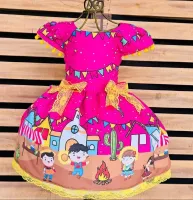 Vestido Junino Arraia Vila - Foto 4