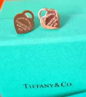 Brinco coração cadeado Tiffany&Co  - Foto 3