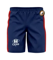 Bermuda Malha Colegial Careca CEPP - Adulto