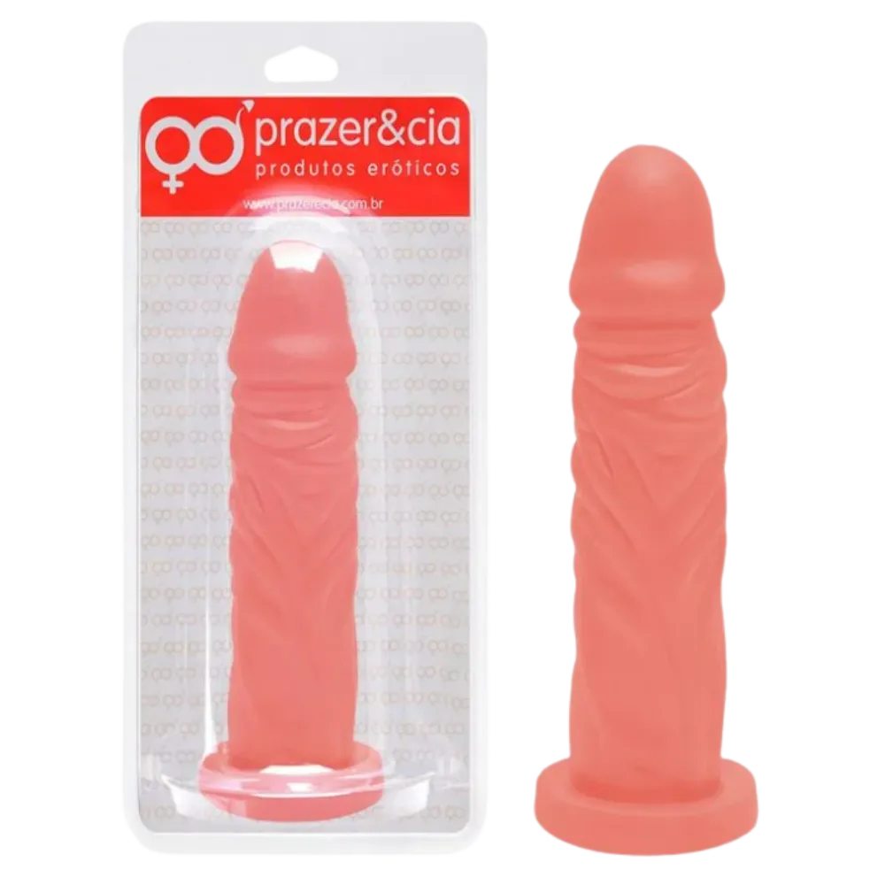 Pênis de Borracha Maciça 17 x 3,9cm Imagem