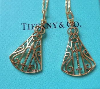 Colar Nossa Senhora vazado  - Foto 2