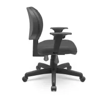  Cadeira Multiregulável NR17 Operativa Plus Executiva Cor Preta Encosto Regulável e Braços Regulaveis  - Foto 3