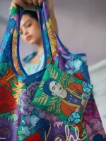 BOLSA COMPACTA  FRIDA KAHLO - Foto 4