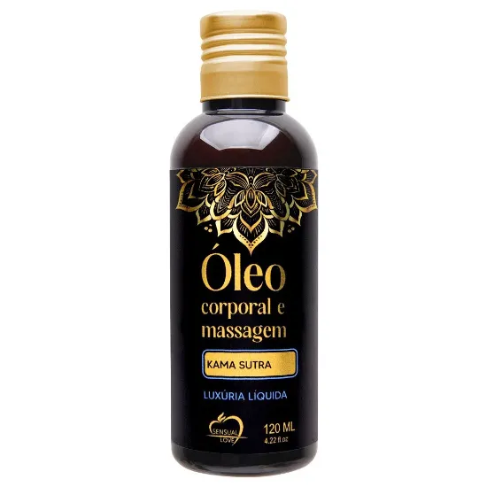 Óleo Corporal para Massagem KAMA SUTRA 120ml Sensual Love - 33770
