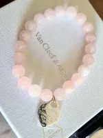 Pulseira de contas azul/rosa Tiffany&Co pedras - Foto 3