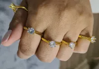 Anel brilhante DOURADO Tiffany&Co  - Foto 3