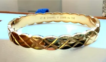 Bracelete  Chanel  Trançado - Foto 2