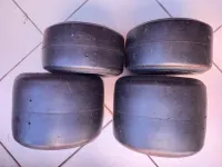 Pneu de Kart Maxxis HG3 Azul Jogo com 4 - Foto 3