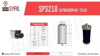 Filtro Separador Bomba De Vácuo SPS210