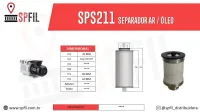 Filtro Separador Bomba De Vácuo SPS211