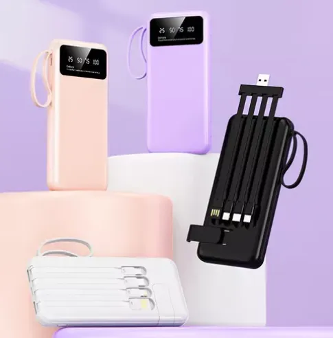 Power Bank 10000mah Alta Velocidade Com Suporte