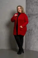 Cardigan tricot modal com bolso GM 1523 Tam GG