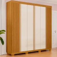 Roupeiro Eliza 6 Portas 2,30 100% MDF acp