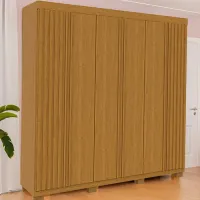 Roupeiro Eliza 6 Portas 2,30 100% MDF acp - Foto 5