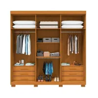 Roupeiro Eliza 6 Portas 2,30 100% MDF acp - Foto 7