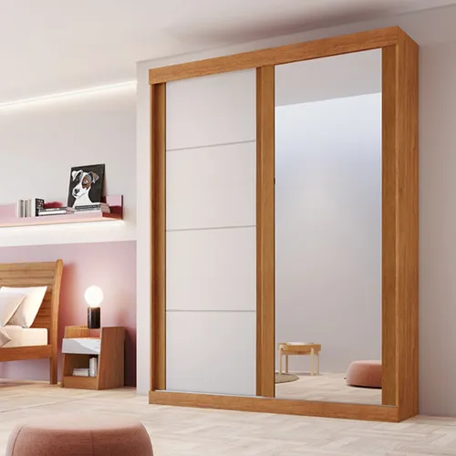 Guarda-Roupas Búzios 2 portas 100% MDF 1,61 Bianchi Imagem