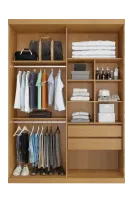 Guarda-Roupas Búzios 2 portas 100% MDF 1,61 Bianchi - Foto 2