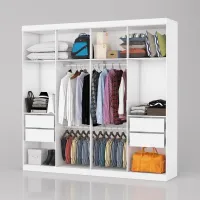 Guarda-Roupa Rubi 8 portas 2.08 - Foto 3