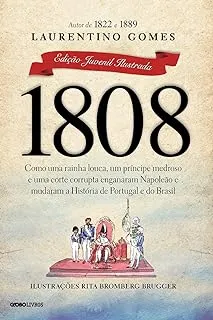 1808: EDIÇAO JUVENIL ILUSTRADA (PRODUTO USADO - MUITO BOM)