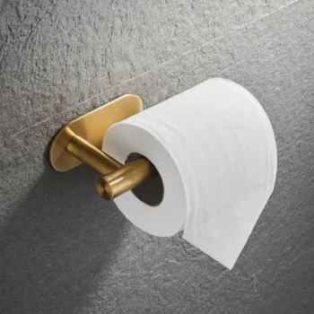 Porta Papel Higienico Premium Adesivo 3m De Parede Inox - Foto 2