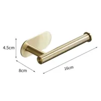 Porta Papel Higienico Premium Adesivo 3m De Parede Inox - Foto 3