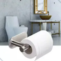 Porta Papel Higienico Premium Adesivo 3m De Parede Inox - Foto 5