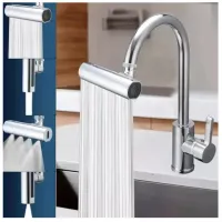 Adaptador Torneira Extensor Arejador Cascata 4 Modos 360o - Foto 2