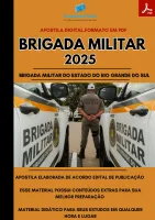 Apostila Brigada Militar RS Soldado de Primeira Classe 2025