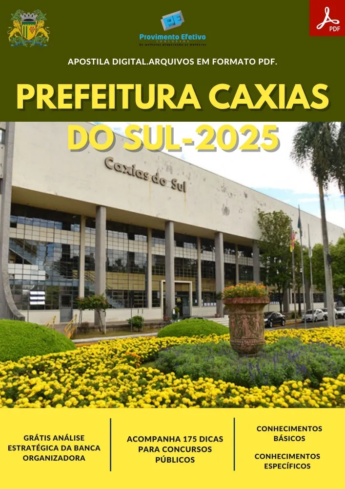 Apostila Caxias do Sul Auxiliar Saúde Bucal 2025