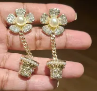 Brinco Chanel flor + cachepô.  - Foto 5