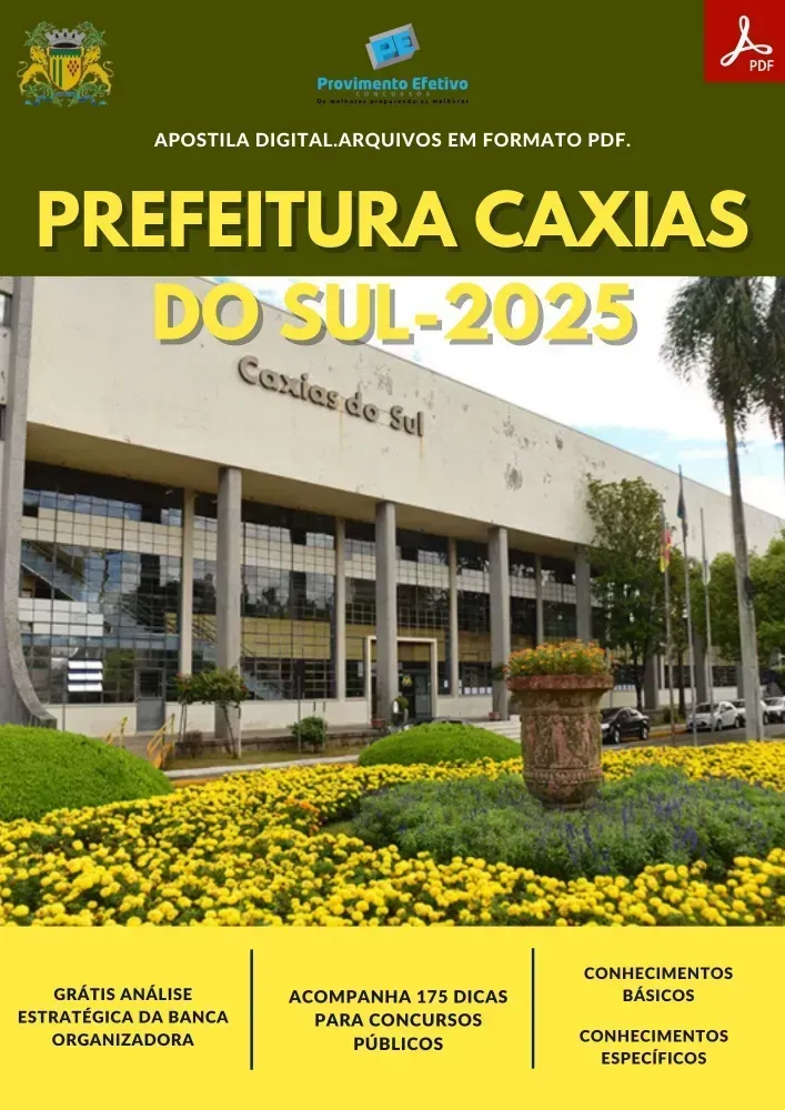 Apostila Caxias do Sul Técnico Radiologia 2025 Imagem