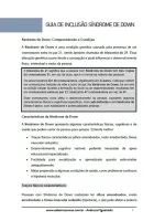 846 -  Guia de Inclusão - Síndrome de Down - PDF com 42 páginas - Foto 2