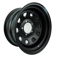 Roda 17x9 5x139 Daytona Black em Aço para Willys, Rural, F75 F1000 Suzuki Samurai Jimny Vitara Niva - Foto 4