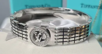 Bracelete LV 1,2 logo central.  - Foto 2
