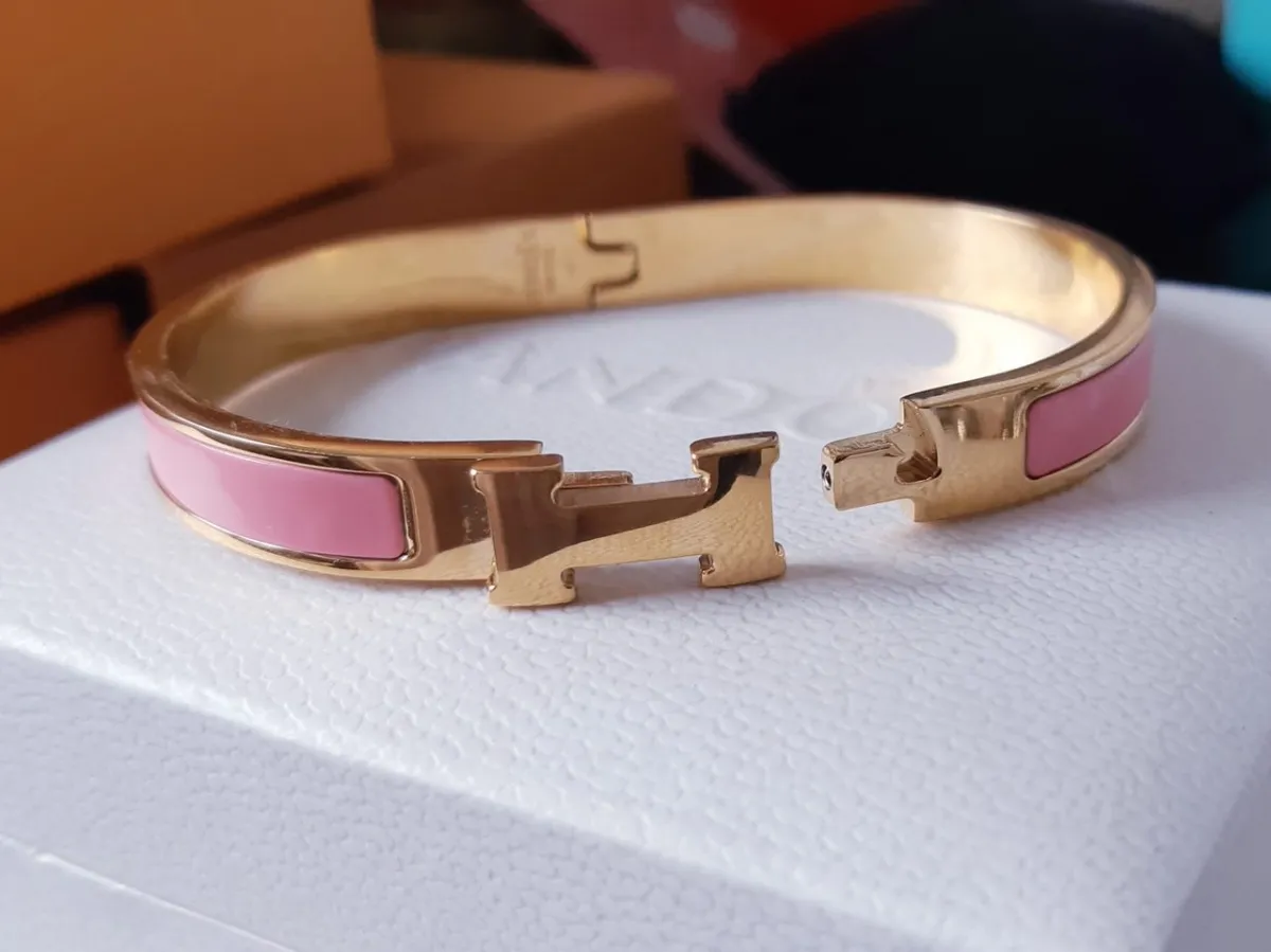 Bracelete Clic Hermès 0,7 cm Imagem