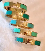 Bracelete Clic Hermès 1.2 cm regular DOURADAS 1 - Foto 9