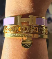 Bracelete Clic Hermès 1.2 cm regular DOURADAS 1 - Foto 15