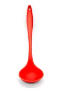 Concha De Feijão Em Silicone 28,6 Cm Grande Reforçado Cozinha Cor Vermelho