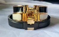 Bracelete Clic Hermès 1.2 cm regular DOURADA - Foto 6