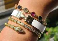 Pulseira Gucci cristais.  - Foto 3