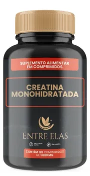 Creatina Monohidratada 100% Pura 3000mg 120 Comprimidos