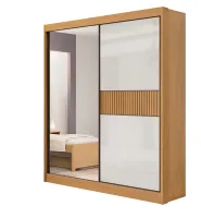 Guarda-Roupa 2 Portas Athenas Ripado 1,85