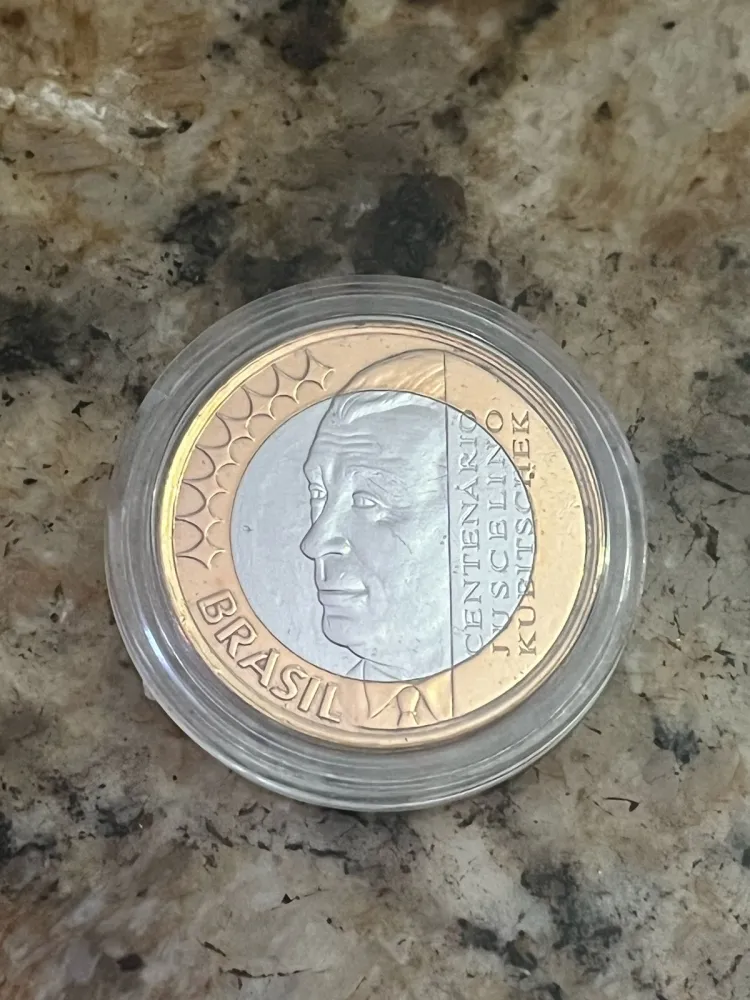 MOEDA CENTENÁRIO DE JUSCELINO KUBITSCHEK 2002 - SOBERBA/FC