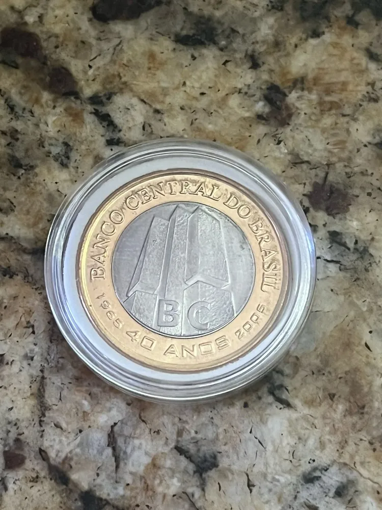 MOEDA 40 ANOS BACEN 2005 - SOBERBA/FC