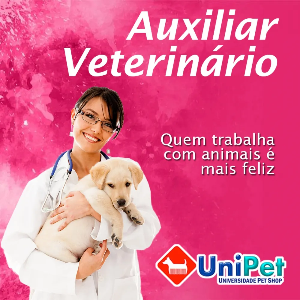 Curso de Auxiliar Veterinário - EAD - Black Friday