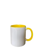  Caneca Porcelana C/ Alça e Interior Colorido - Foto 4