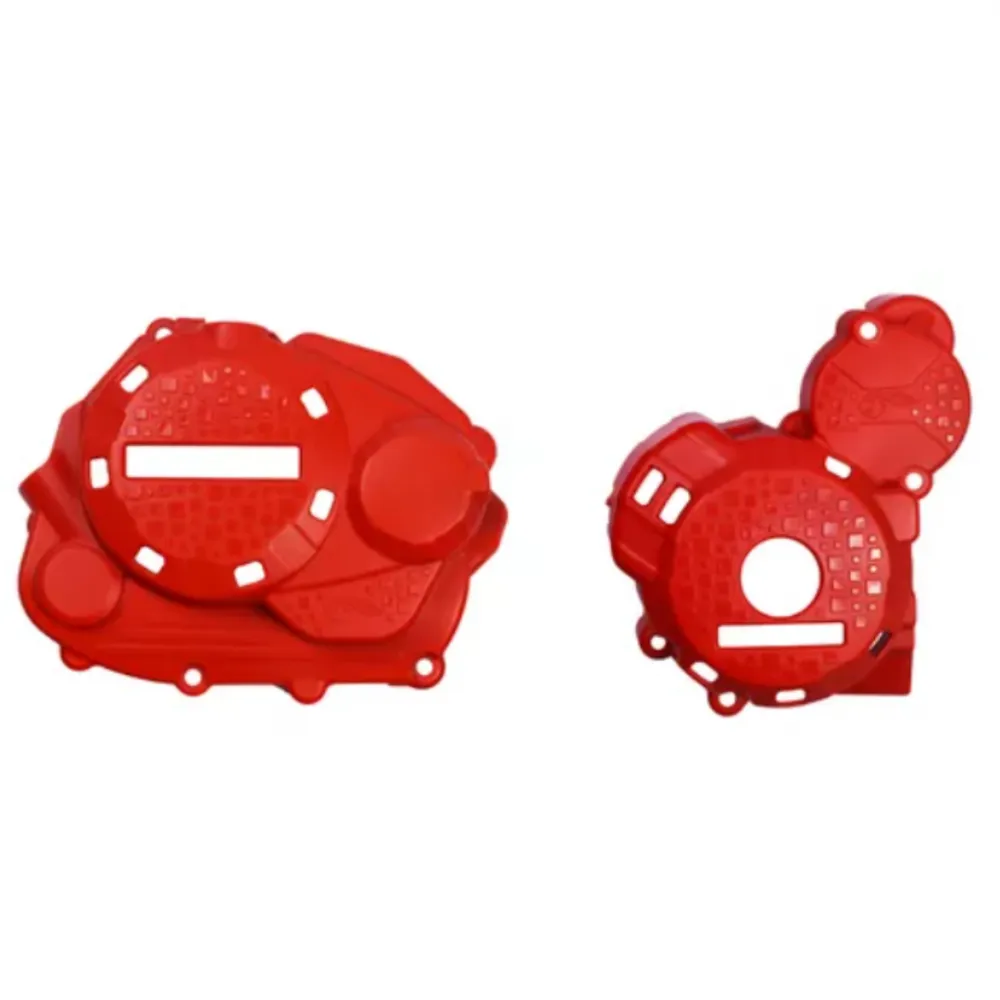 PROTETOR TAMPA LATERAL MOTOR DEFENDER CRF 250F VERMELHO - AMX