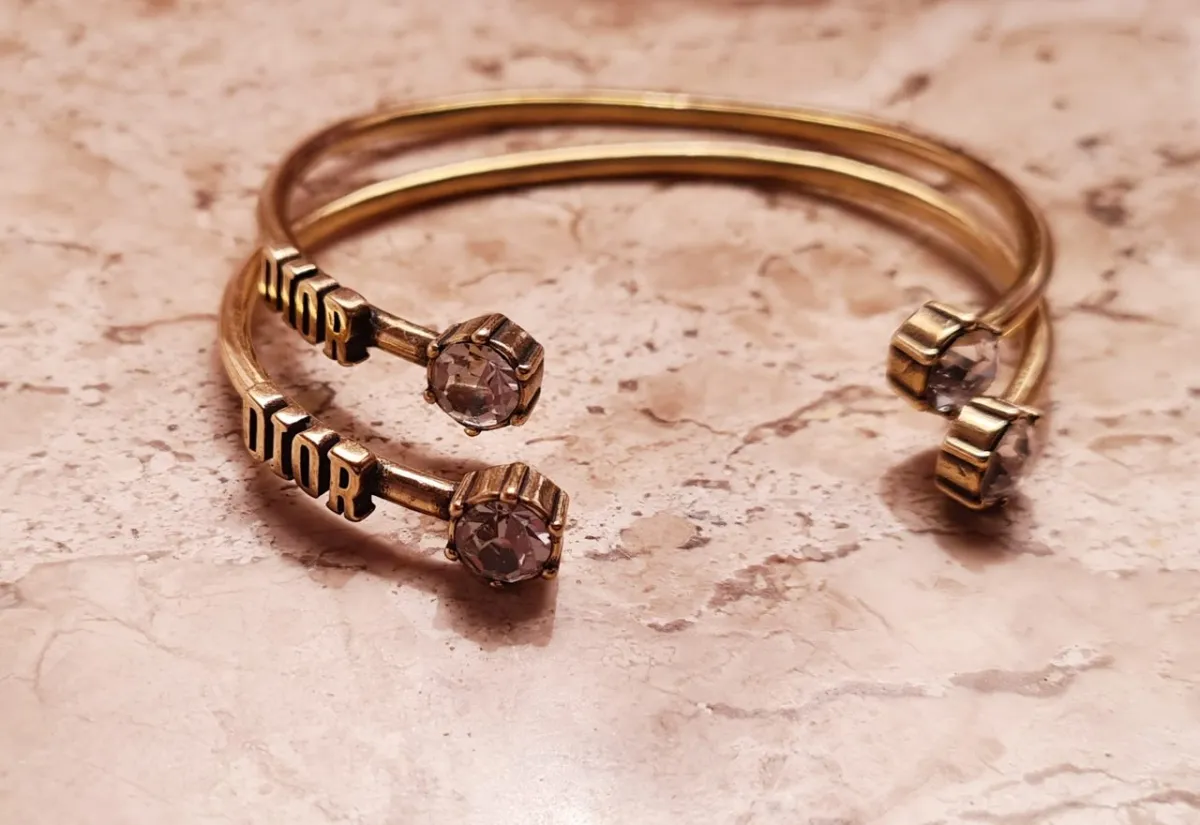 Bracelete aberto ajustável Dior  Imagem
