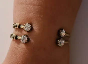 Bracelete aberto ajustável Dior  - Foto 2